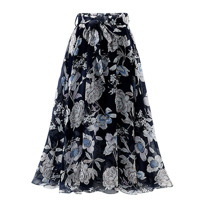 Casual Summer Chiffon Skirts for Women