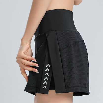 Women Running Yoga Short One Piece Pants Skirts