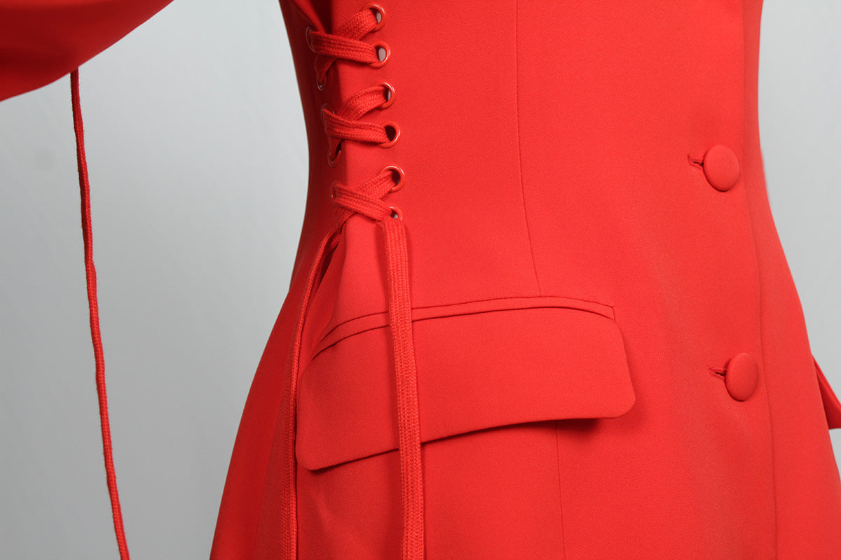 Designed Fall Long Blazers for Women
