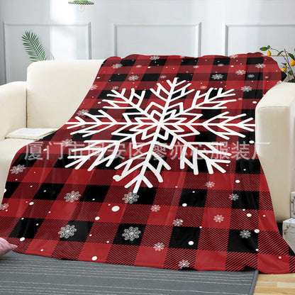 Merry Christmas Fleece Throw Blankets