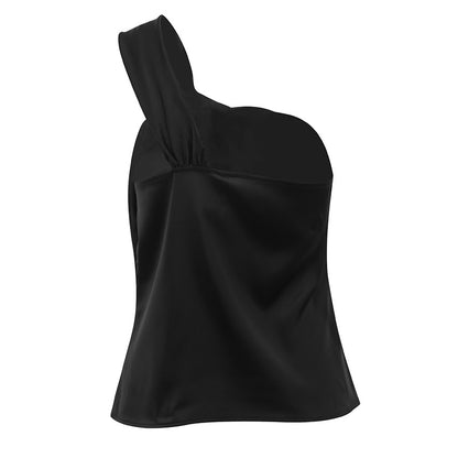 Sexy One Shoulder Women Tank Tops