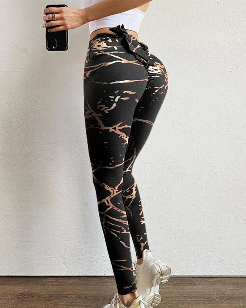 Sexy Butterfly Design Sports Leggings