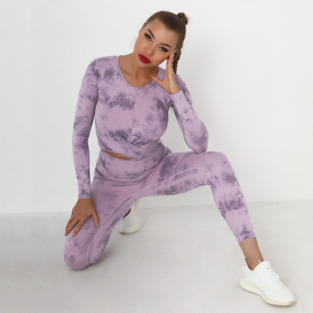 Sexy Elastic Air Breathable Sports Suits
