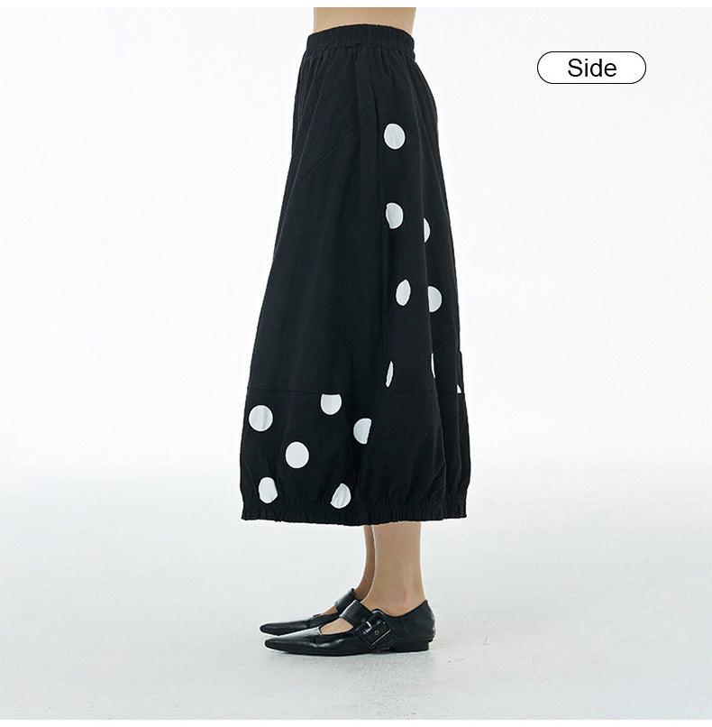Designed Summer Plus Sizes Wide Legs Pants