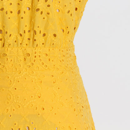 Vintage Embroidery Long Lace Dresses