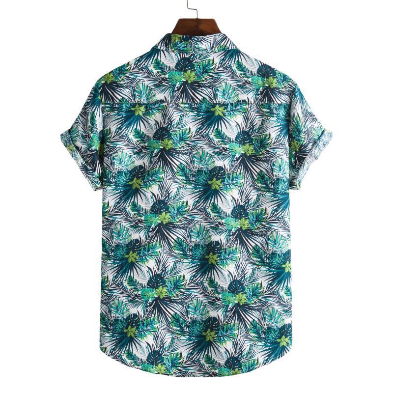 Summer Hawaii Floral Men‘s Beach Sets