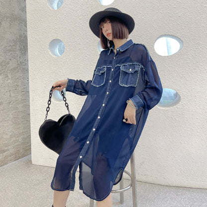Summer Long Sleeves Sun Proof Women Tops