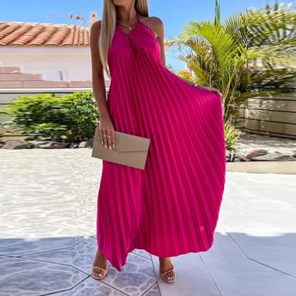Summer Halter Backless Dresses