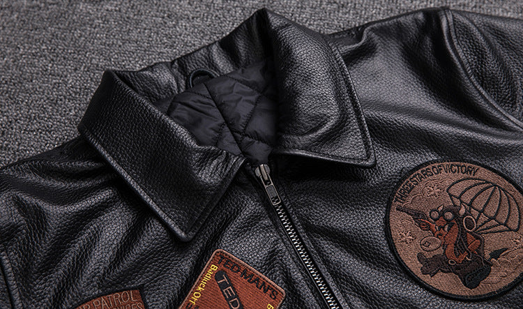 Winter Warm Sheep Skin Short Jackets for Men
