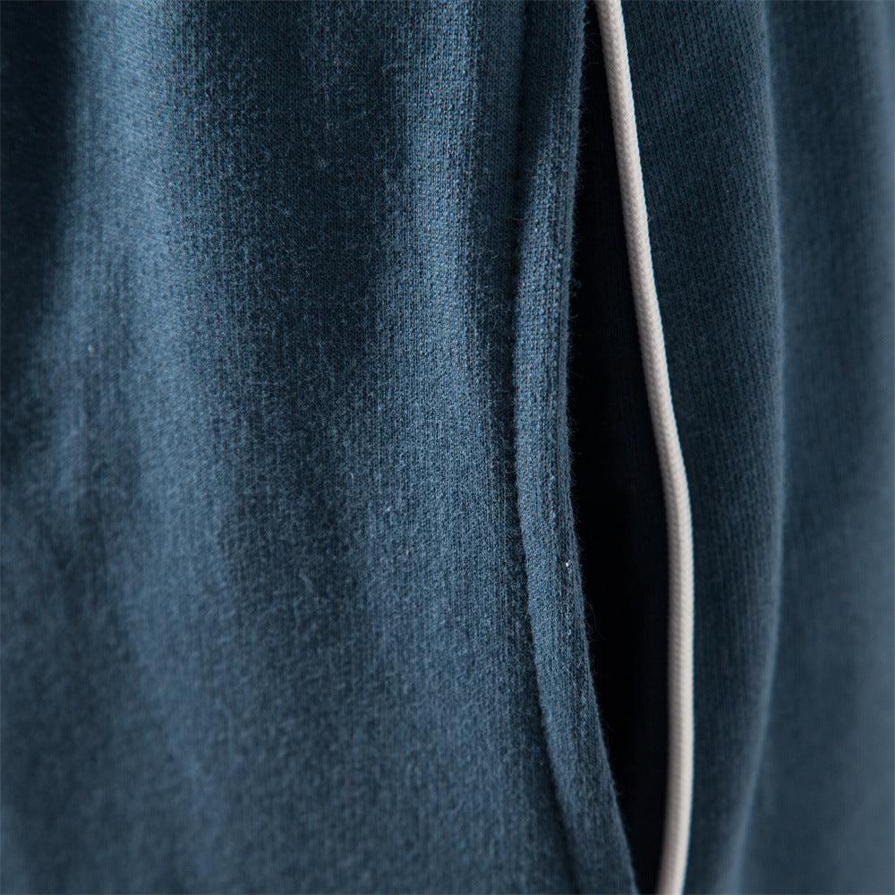 Casual Cotton Summer Elastic Waist Men's Shorts