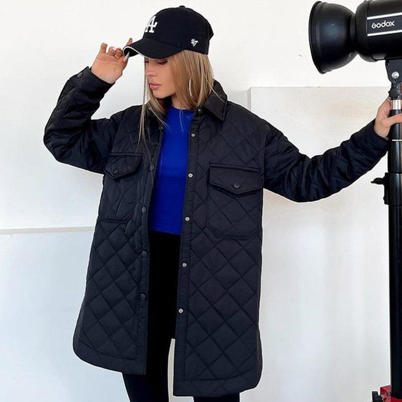 Winter Warm Cotton Overcoats for Women