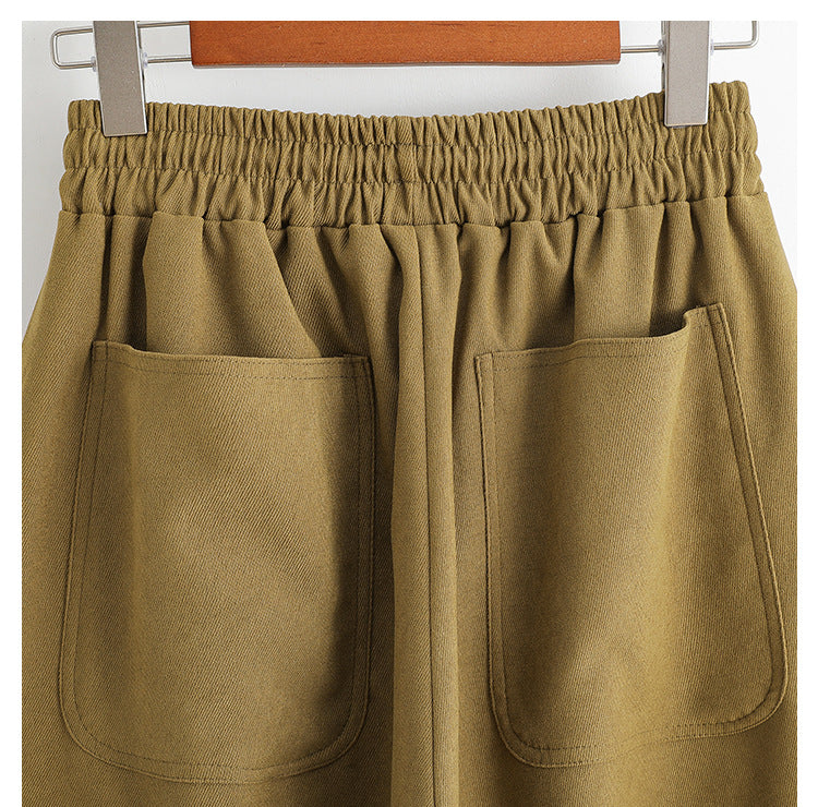Plus Sizes Fall Wide Legs Pants for Women