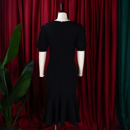 Elegant Office Lady Plus Size Dresses