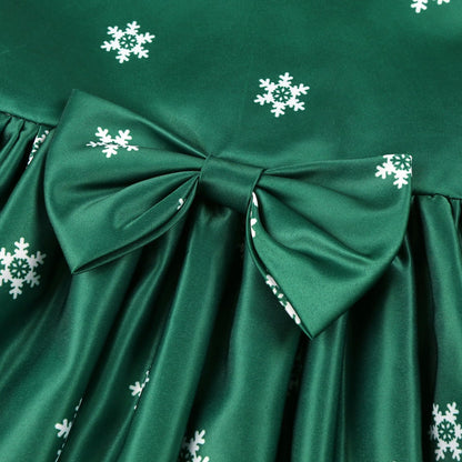 Merry Christmas Butterfly Kids Party Dresses