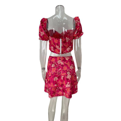 Sexy Designed Two Pieces Women Dress Suits
