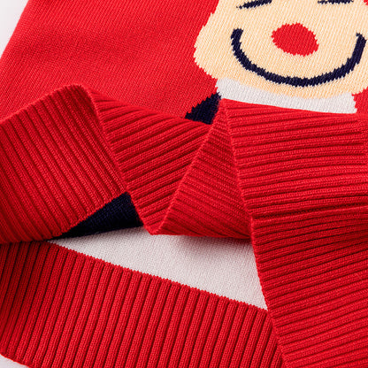 Merry Christmas Knitting Kids Sweaters
