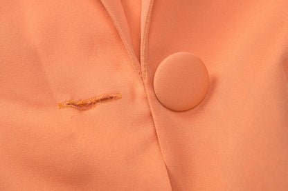 Classy Turnover Collar Blazer for Women