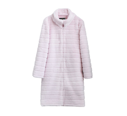 Fashion Artificial Fur Winter Long Overcoats for Women