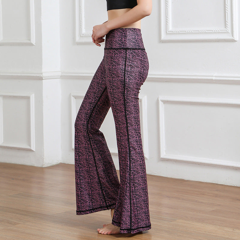 Casual High Waist Trumpet Yoga Pants for Women