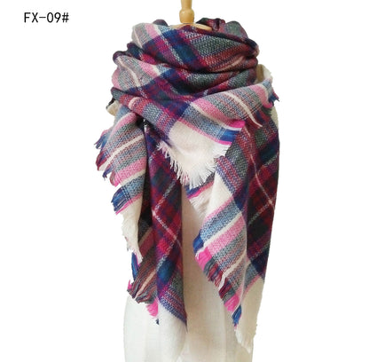 Colorful Soft Winter Scarfs for Women