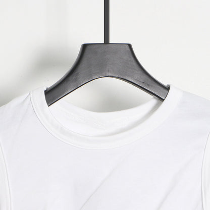 Sexy Designed Irregular Drawstring Summer T Shirts