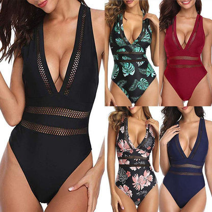 Sexy Women Summer Beach One Piece Swimsuits-STYLEGOING
