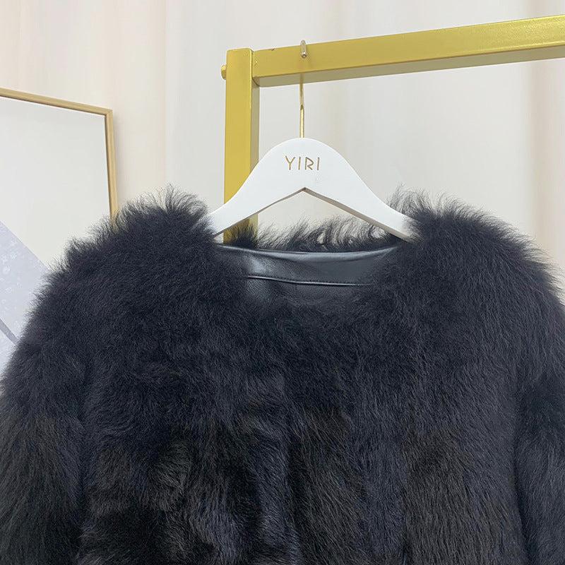 Warm Fur Short Coats for Women