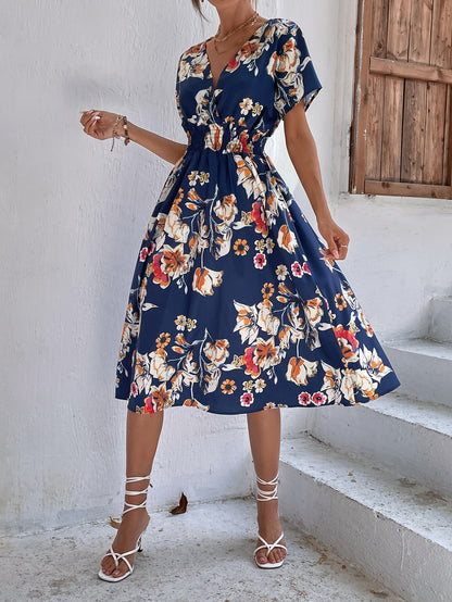 Summer Daily Short Sleeves Sun Dresses