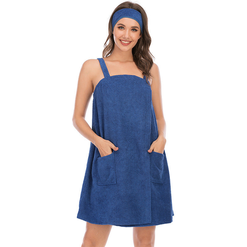 Casual Women Dress Bath Towel