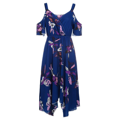 Summer Chiffon Women Plus Sizes Dresses