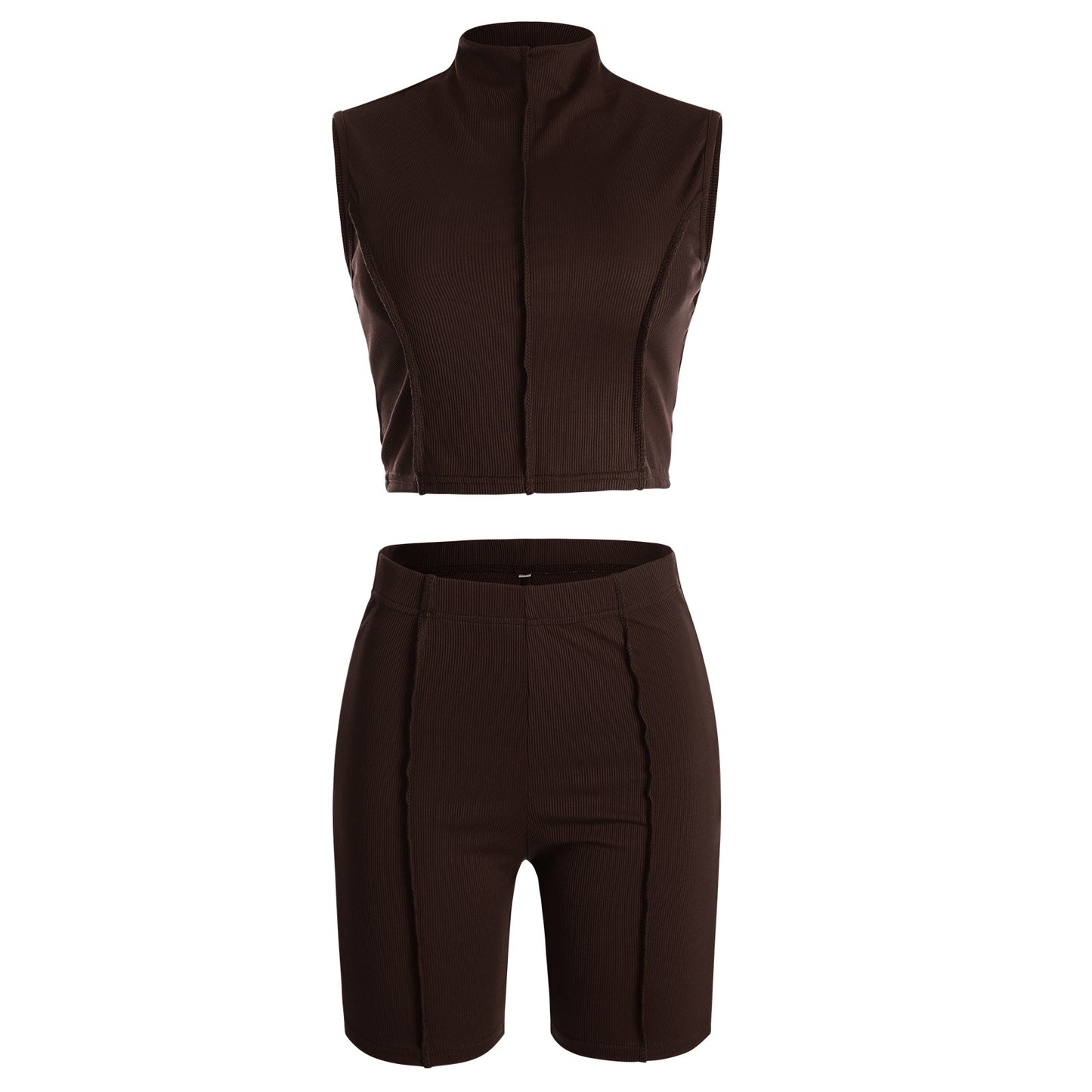 Sexy Two Pieces Short Sport Suits