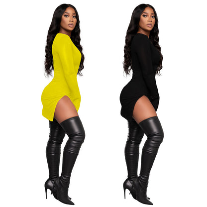 Sexy Long Sleeves Night Party Dresses