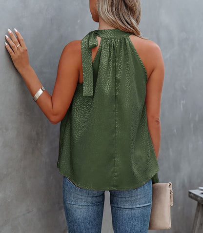 Sexy Summer Halter Butterfly Sleeveless Vest Tops