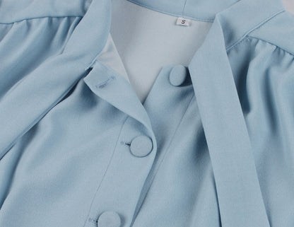 Classy Bowknot Design Women Dresses