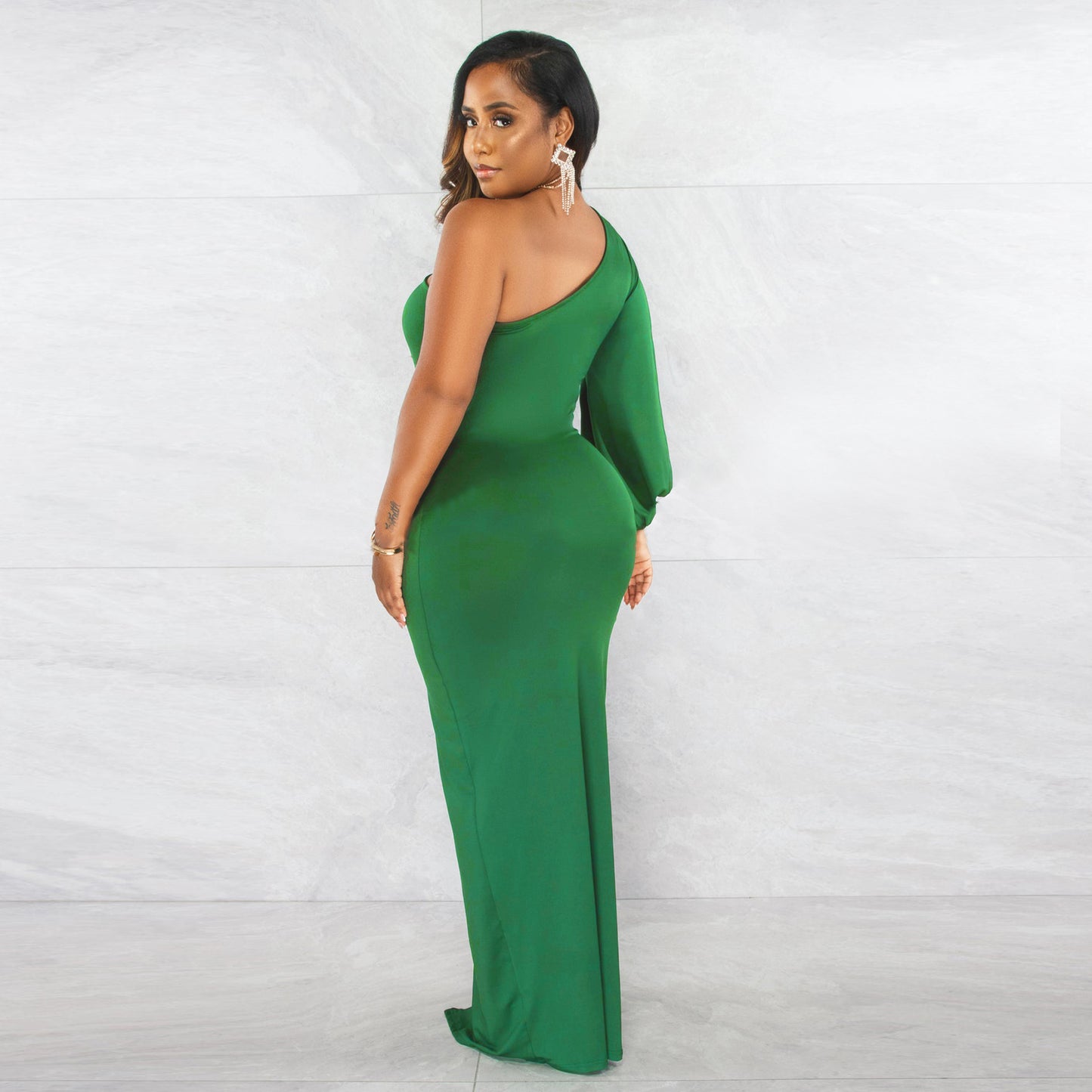 Classy One Shoulder Tight Dresses