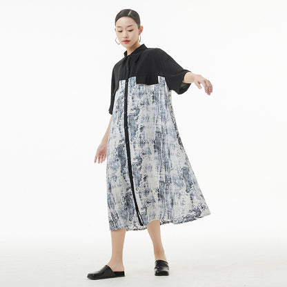 Summer Plus Sizes Long Shirts Dresses