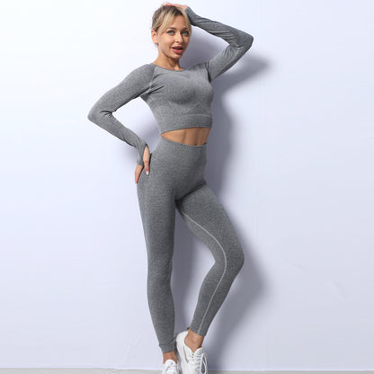 Sexy Sports Long Sleeves Yoga Suits