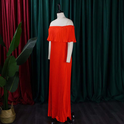 Sexy Off The Shoulder Long Dresses