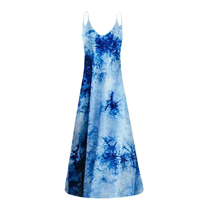 Casual Colorful Summer Holiday Long Dresses