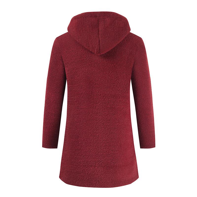 Fall Men Knitting Hoodies Cardigan Overcoat