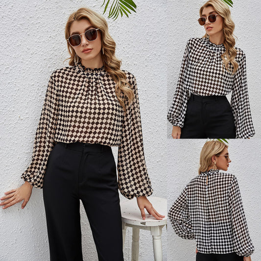 Casual Chiffon Women Blouses