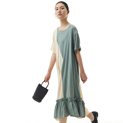 Casual Plus Sizes Irregular Dresses