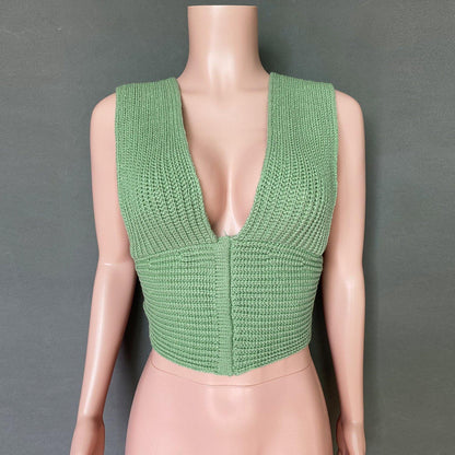 DIY Knitting Bangdage Tops-STYLEGOING