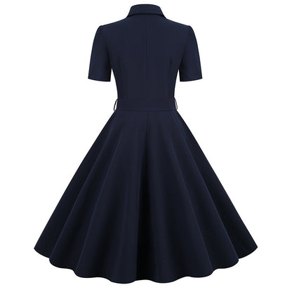 Elegant Short Sleeves Ball Dresses with Belt
