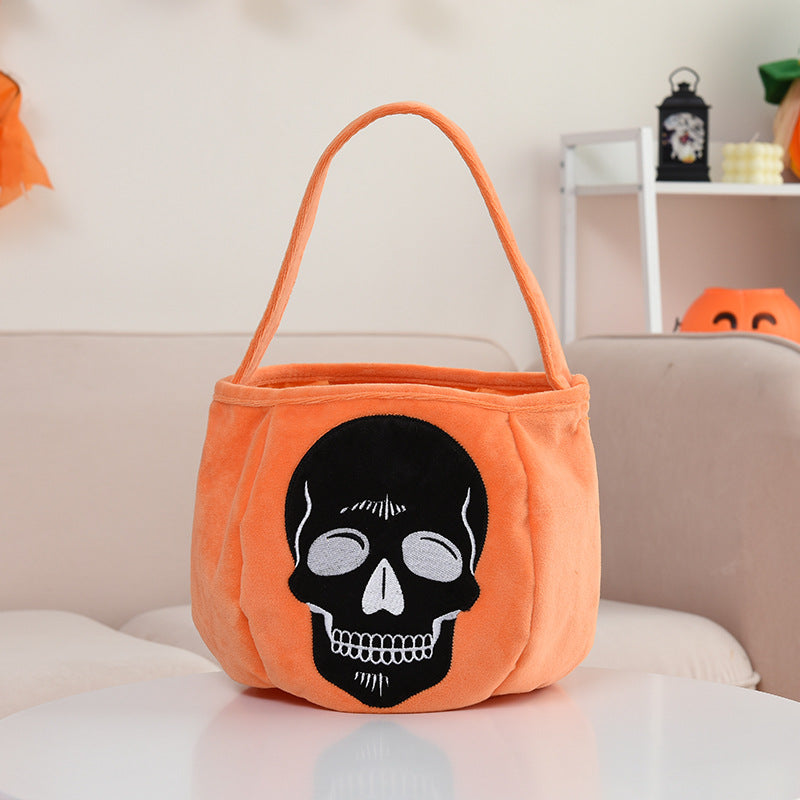 Halloween Pumpkin Candy Handle Bags/Basket