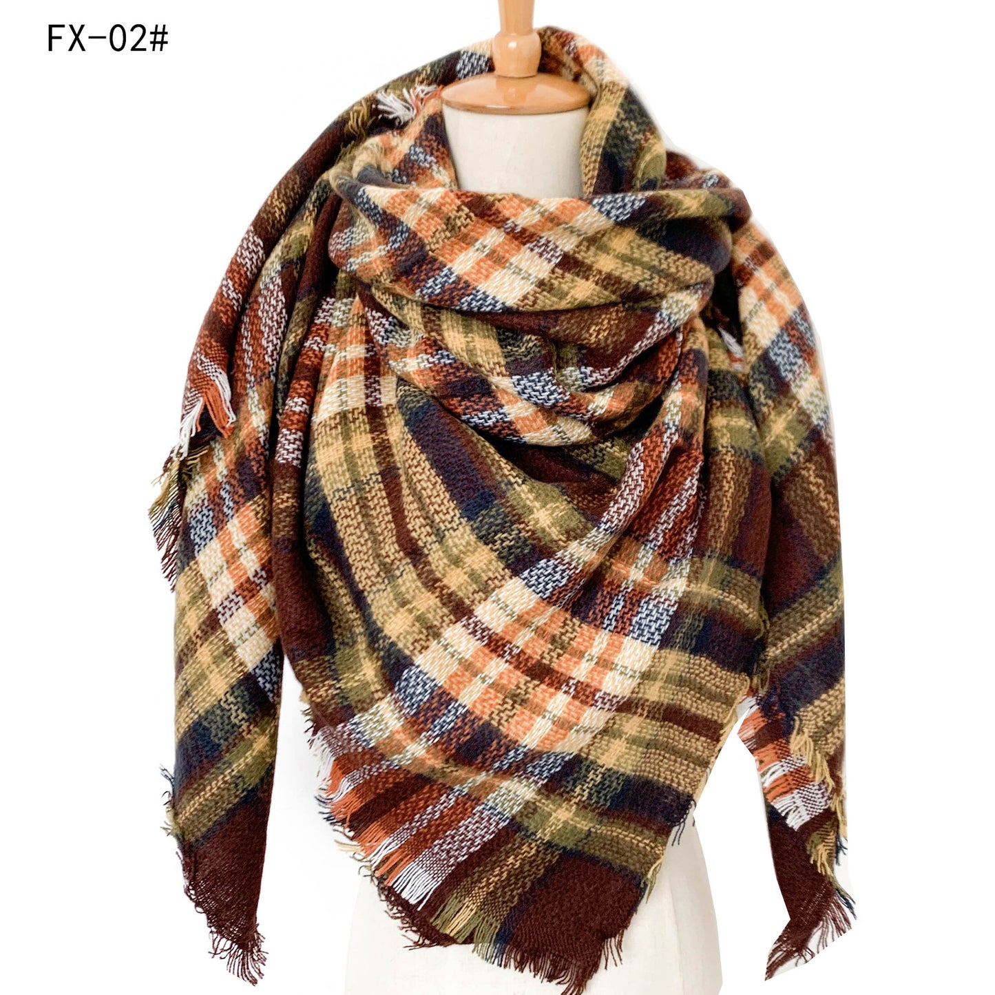 Colorful Soft Winter Scarfs for Women