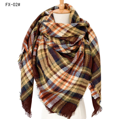 Colorful Soft Winter Scarfs for Women