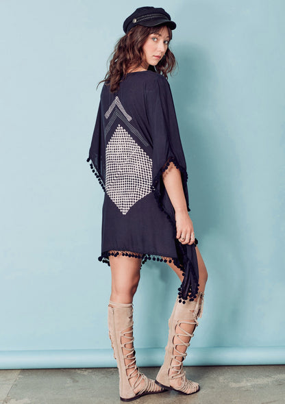 Boho Tassels Summer Holiday Bikini Cover Up Dresses