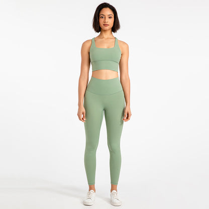 Sexy Women Outdoor Running Yoga Sets for Exercising