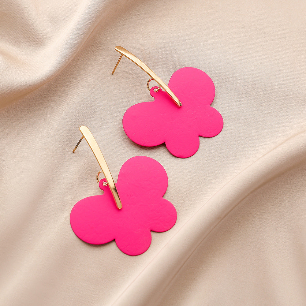 Fashion Geometry Design Women Drop Earrings